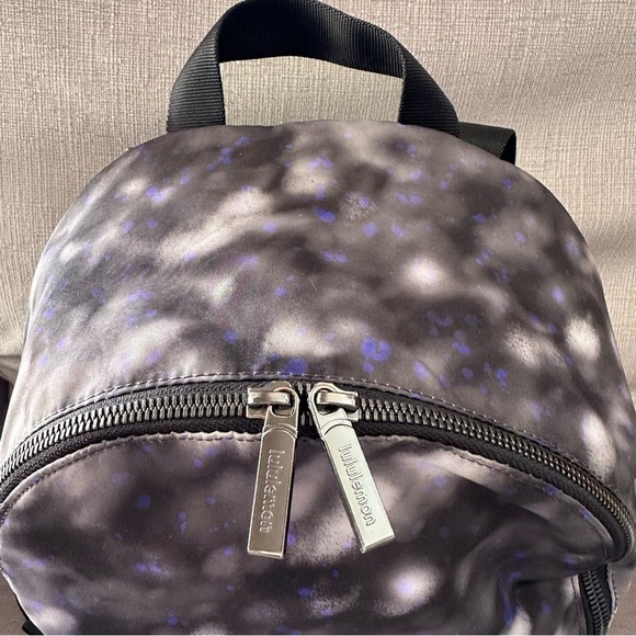 Lululemon City Adventurer Soft Focus Splatter Grey Mini Backpack 10L main image 11